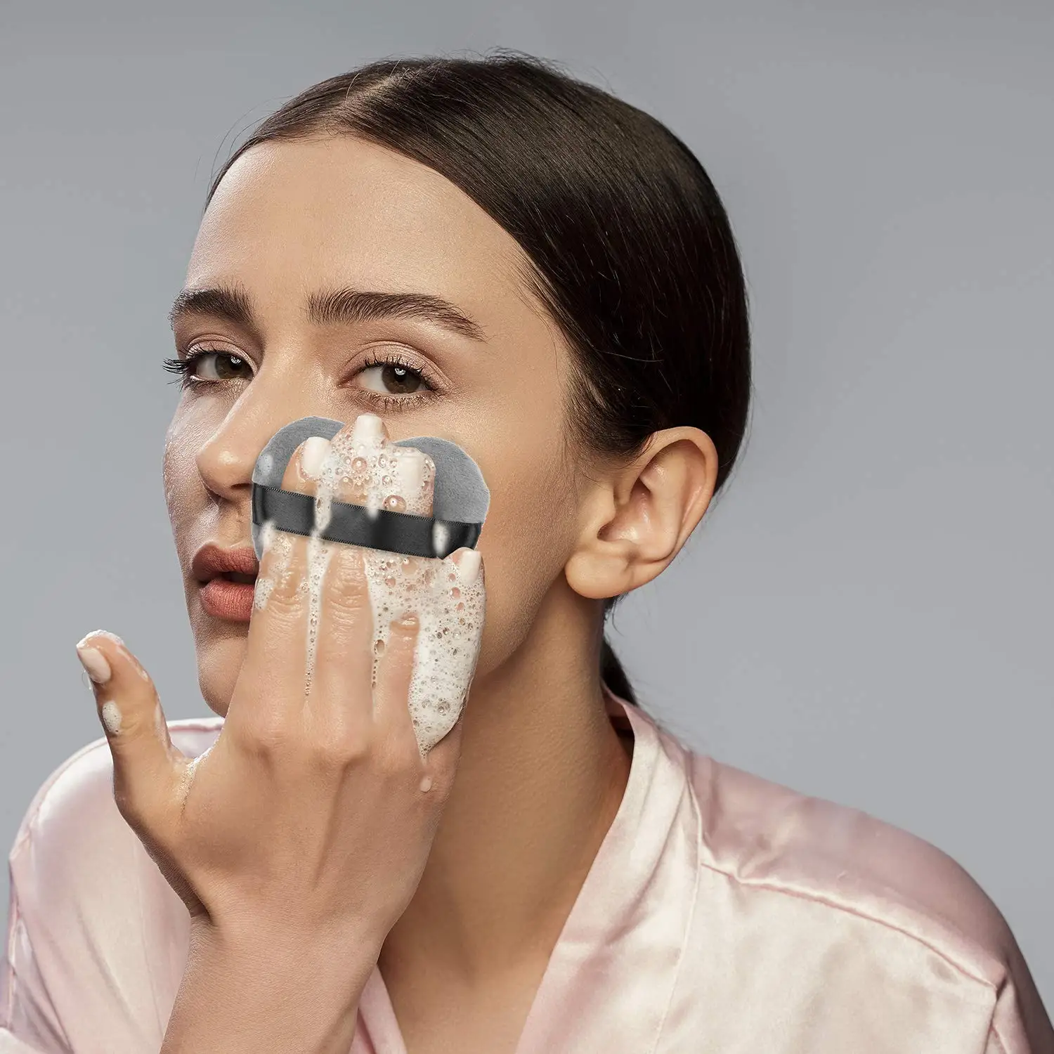 Factory Wholesale Customized Quick Dry Sponge Cotton Triangle Makeup Powder Puff