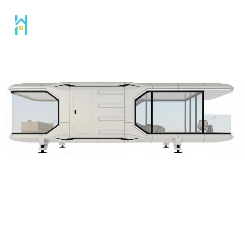 2024 роскошный Съемный новый дизайн капсульный дом Космический расширяемый