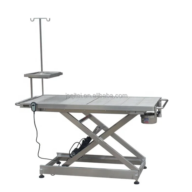 Vet Equipment Stainless Steel Vet Electric Surgery Table Operating Table.