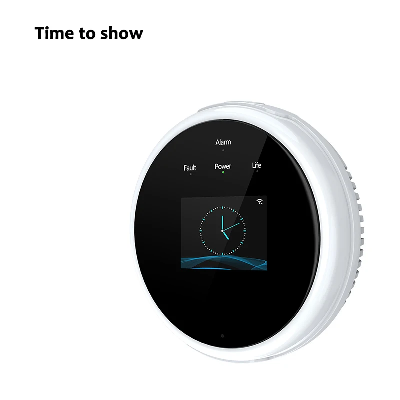 Wifi Natural Gas Sensor Combustible Household Smart LPG Gas Alarm Detector Leakage Sensor Wifi Temperature Detectors