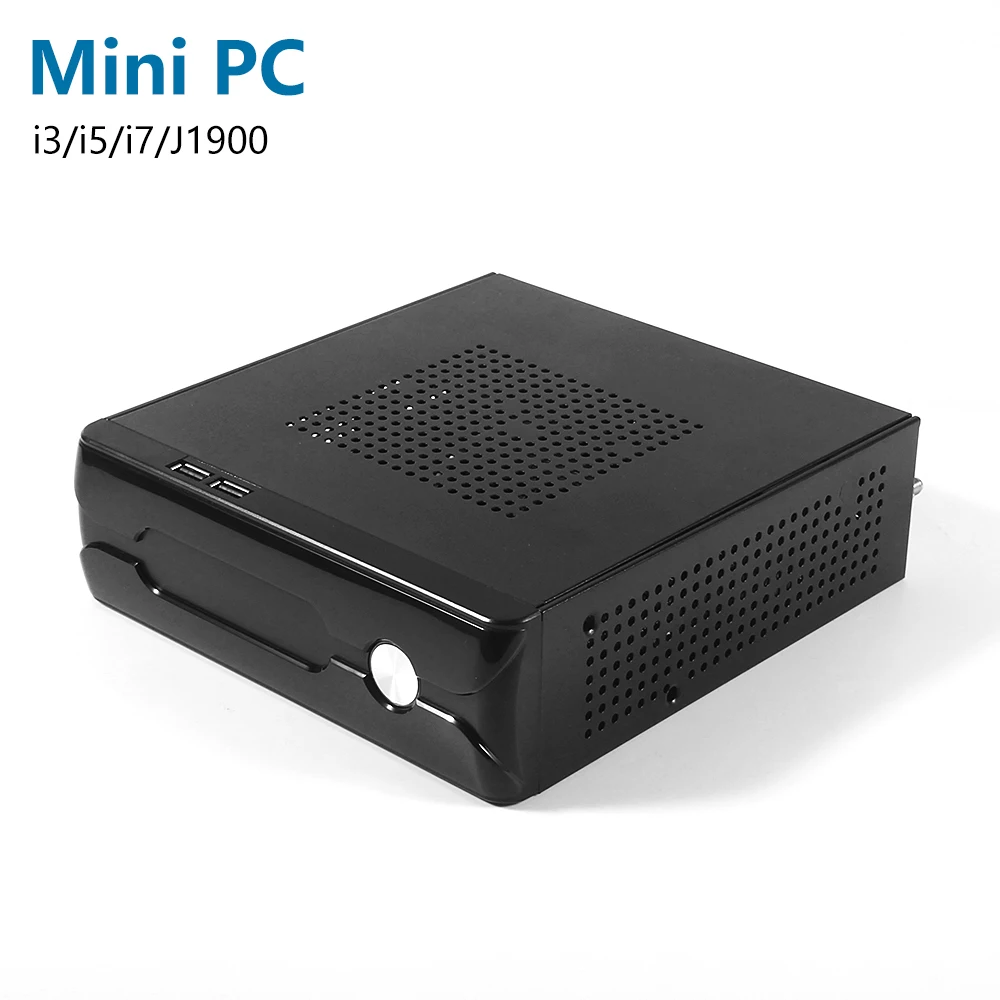 
Mini Computer J1800 J1900 i3 i5 I7 7500U CPU Dual Ethernet Lan Itx Desktop Pc with cooling system 