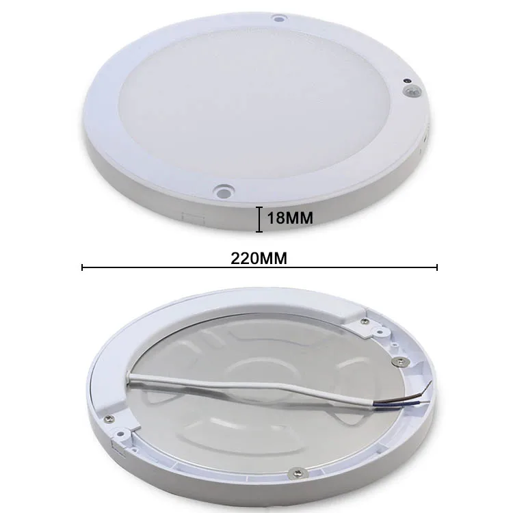 18W PIR Motion Sensor LED Round Ceiling Light Modern Led Ceiling Light For Corridor Hallway