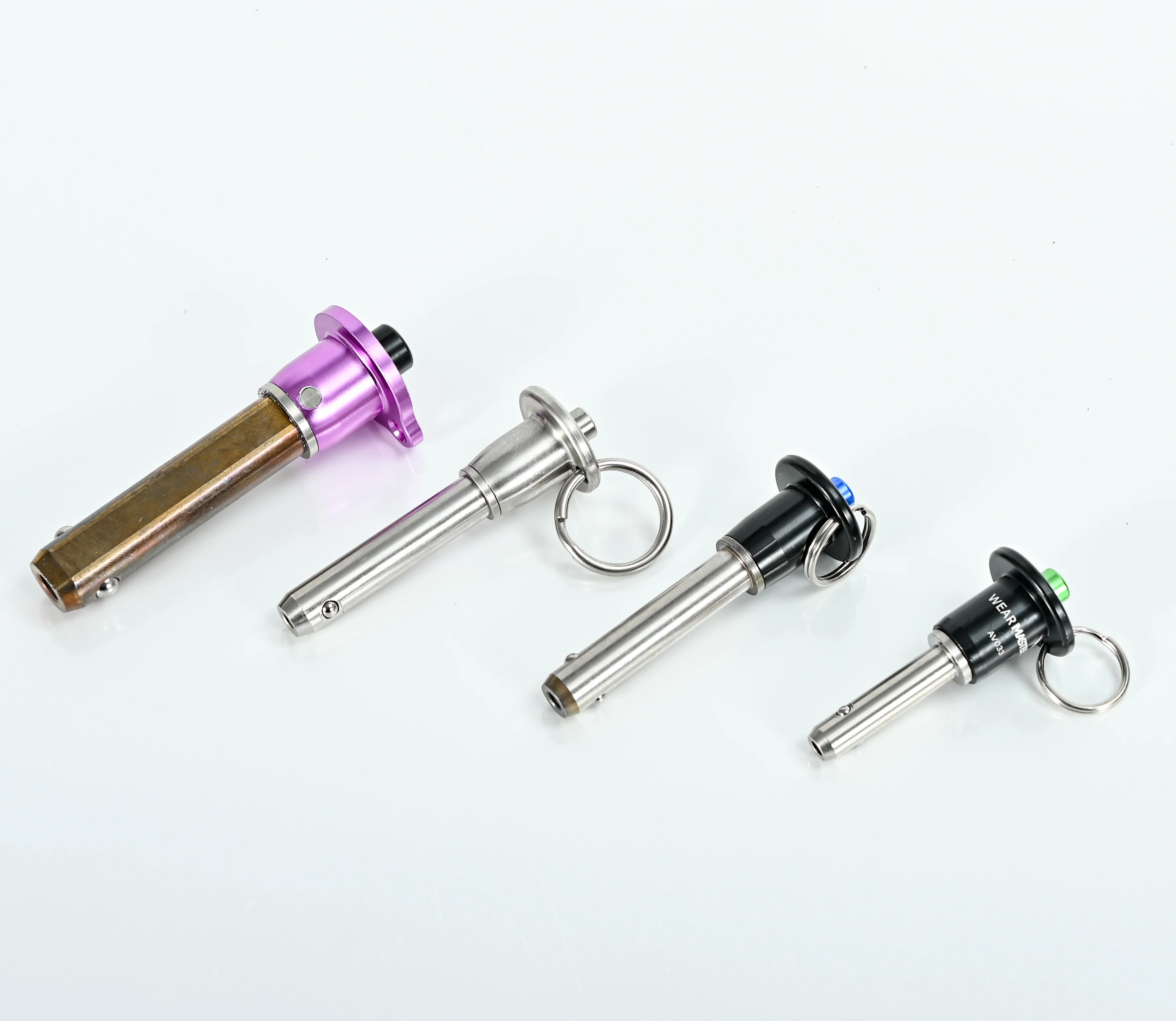 SANGONG Colorful  Stainless Ball Plunger  Spring Plunger Different Type Head with Free Sample