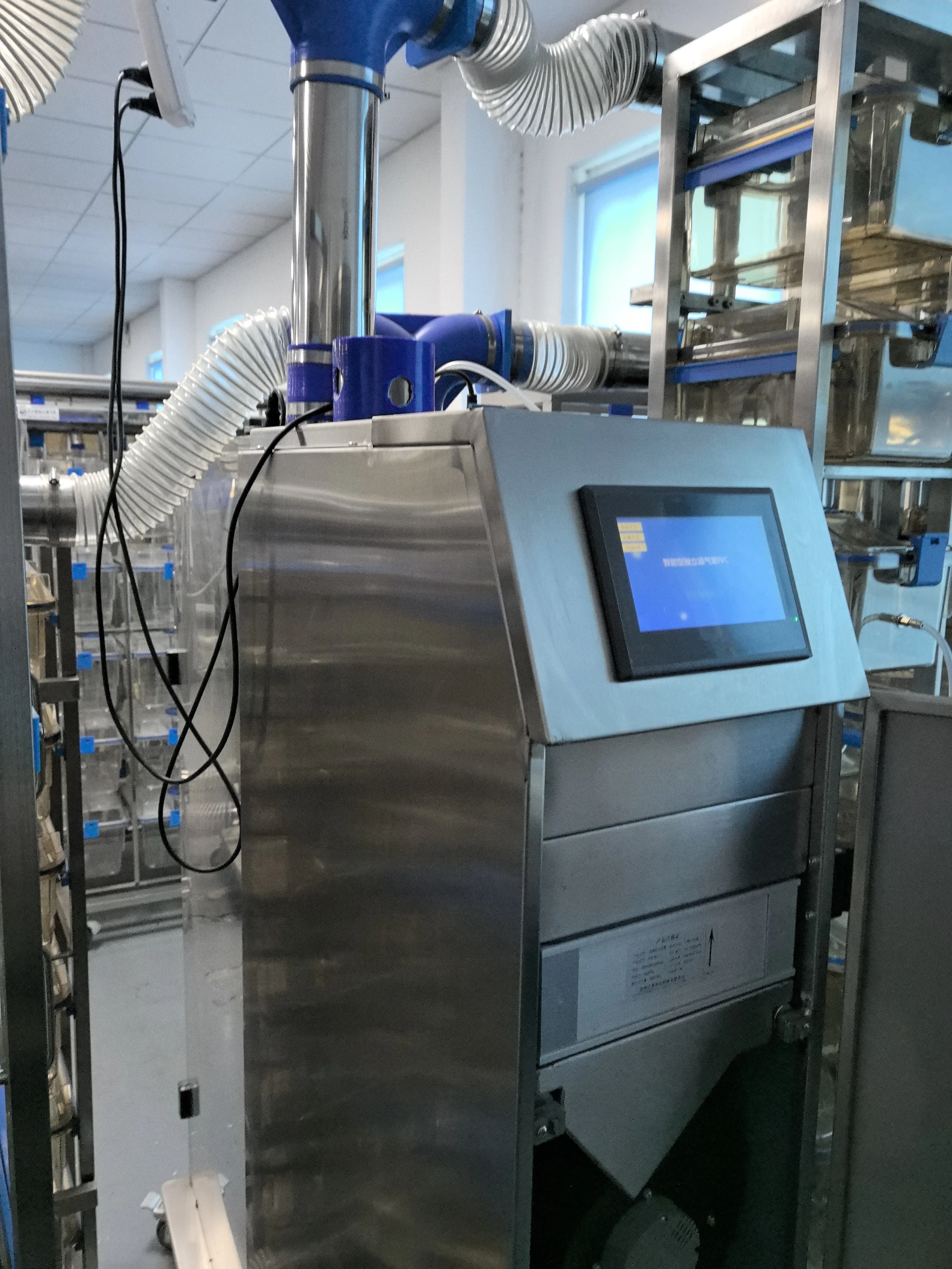 High Density Lab Mouse IVC Cages Automatic Touchscreen Control IVC System equipment Single Double Sided Rack