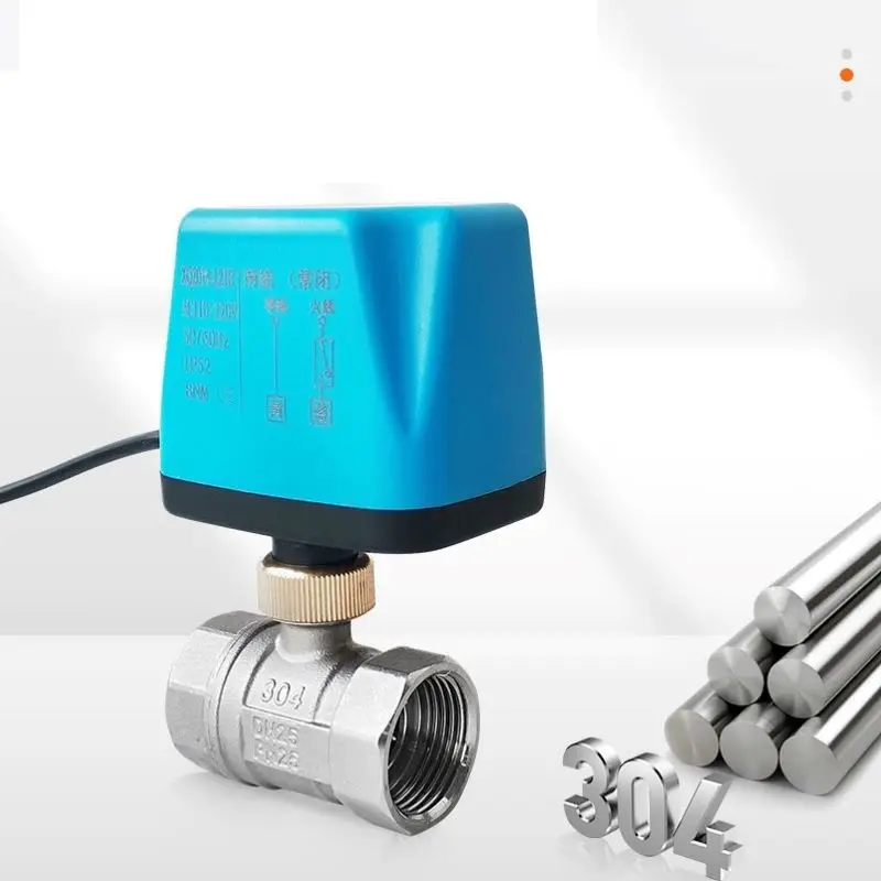 Электрические клапаны для снижения давления воды DC12V DC24V ss304 автоматический возвратный Электрический шаровой клапан