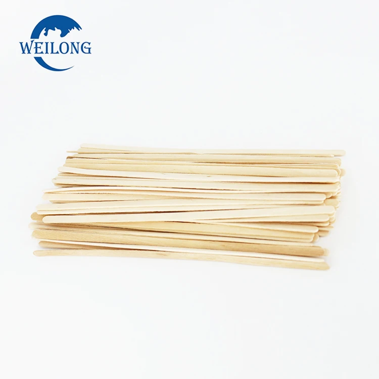 7-inch Length wood Coffee stirrers disposable wood stirring rod coffee stick tea sticks