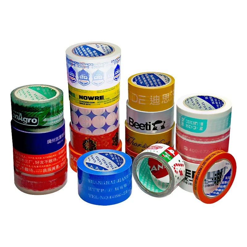 China Factory Price  Heavy Duty Shipping Box Tape With Company Logo Custom Packing Tape With Logo