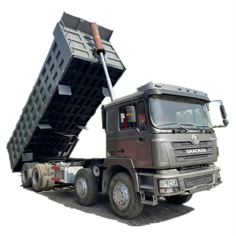 Сверхмощный самосвал Shacman 8x4 12 колес RHD LHD, 50 тонн, б/у, самосвал