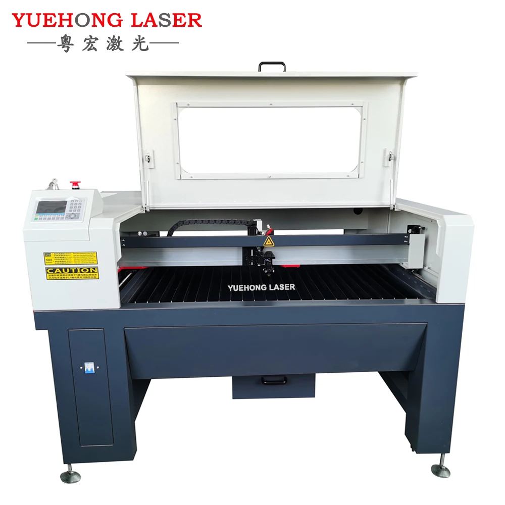 FoShan YueHong 1390 Ballscrew with Servo motor Co2 Laser Cutting Machine for Acrylic Wood Plywood