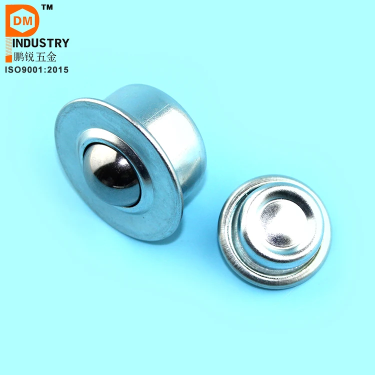 Industrial Plunger Ball Rollers Press Fit Bearing Construction New Used Stainless Steel Nylon Material Handling Equipment Parts