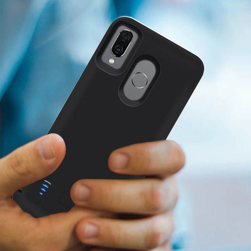 
Universal extended battery case 5000mAh universal wireless charger power bank For Xiaomi Mix3 phone cases 