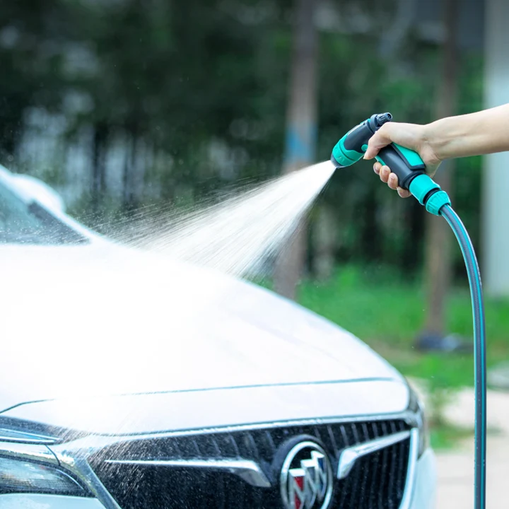 Garden water gun Garden hose connection water gun convenient high pressure car wash water gun