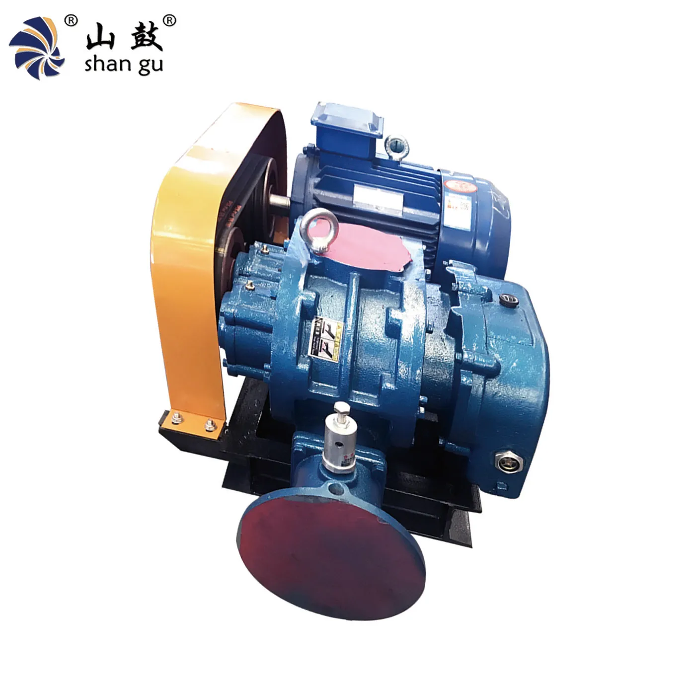 Low Noise Air Cooling RSR-80 Roots Air Blower Aqua Roots Blower For Pneumatic Conveying Ammonia Gas Roots Blower