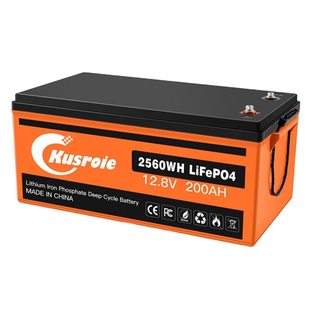 Lowest Price German Warehouse Stock  12V  200Ah Lithium Ion Pack LiFePO4 Batteries Lithium Rechargeable Battery for Solar System