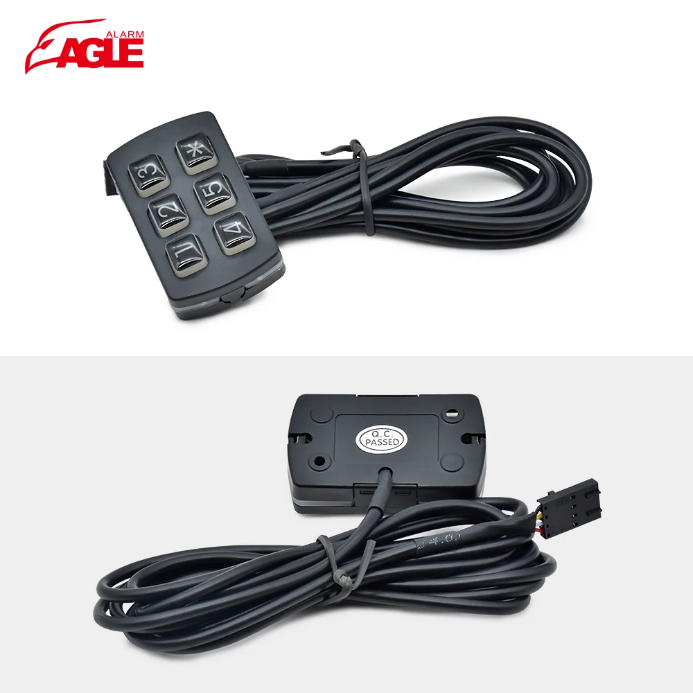 High Quality One way  12V Alarm System For Car Immbolizer anti-theft