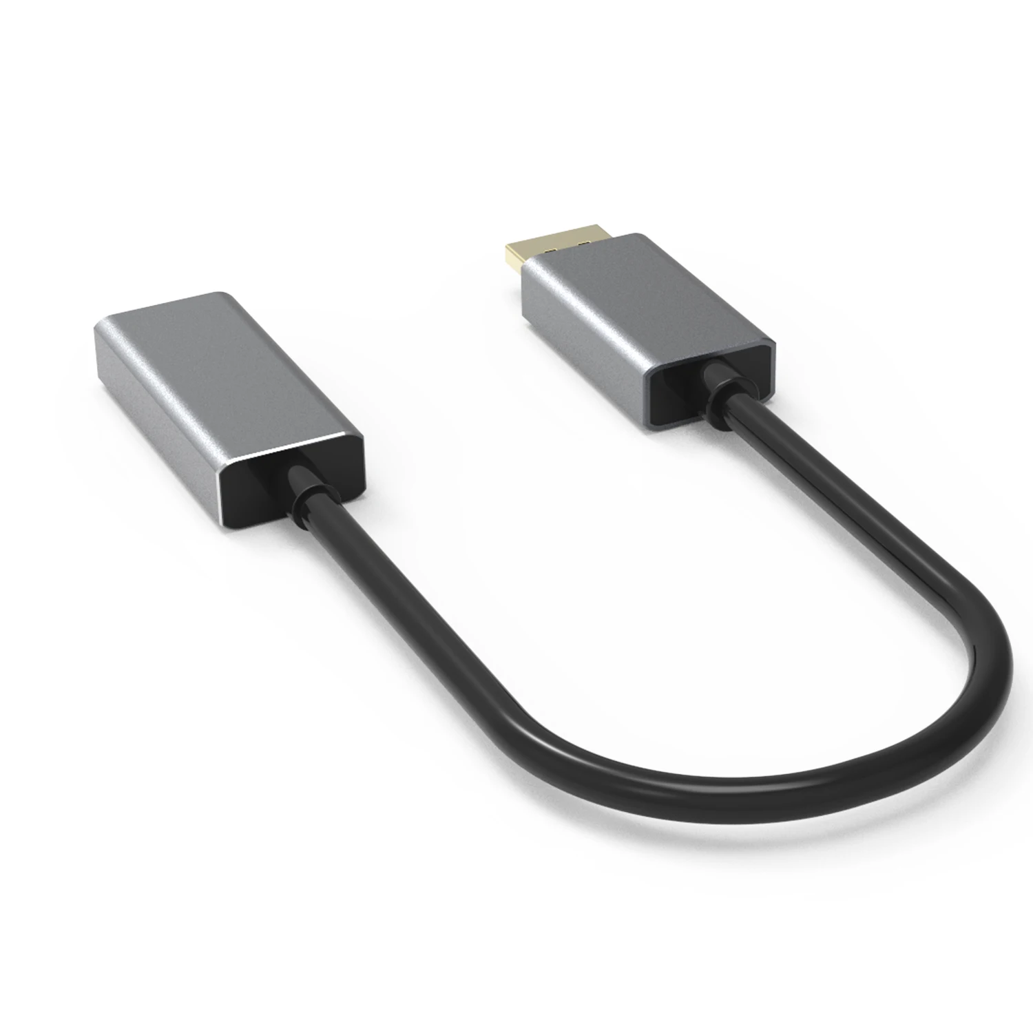 Manufacturers Supply High Speed Gold Plated Dp To Hdmi Adapter Cable 4k High-definition Projector Displayport To Hdmi Converter