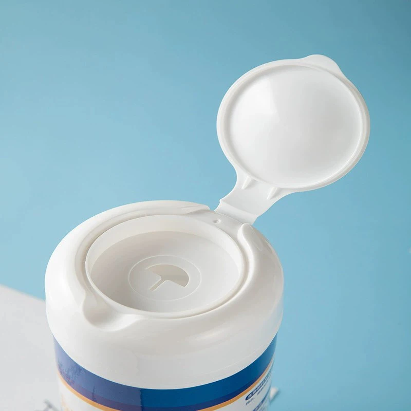 Customized disposable kitchen wet wipes lemon scent wet and dry kitchen wipes