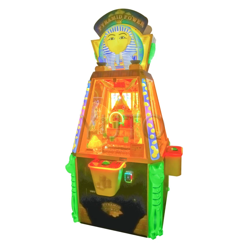 Coin operated pyramid power redemption game machine |Amusement Park Prize Game Machine For Sale