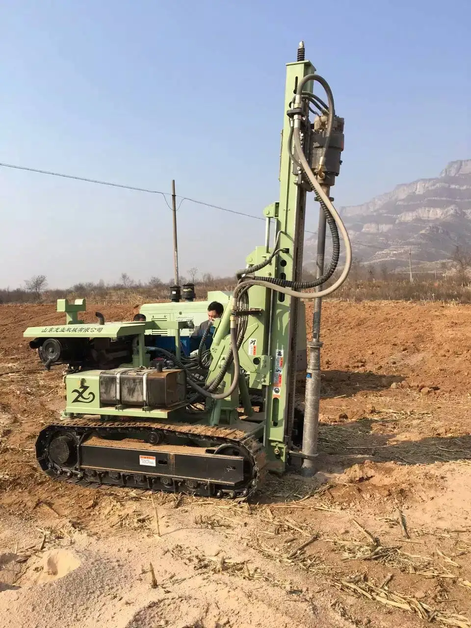 High-adaptable china micropiles drilling rig micropiles drilling rig MZ130Y-2
