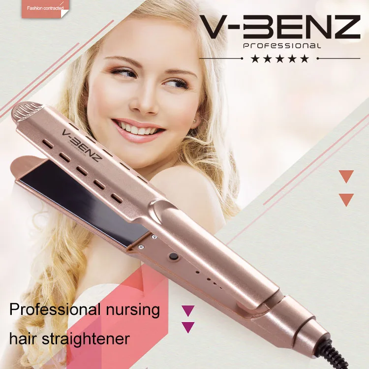 
V-BENZ wholesale popular luxury household multifunctional hair straightener 