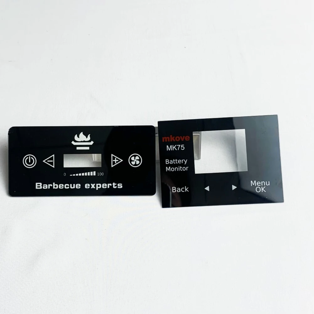 Горячая продажа 2 мм 3 Роскошная сенсорная кнопка сенсорный переключатель стекла для мультимедийного оборудования закаленное стекло