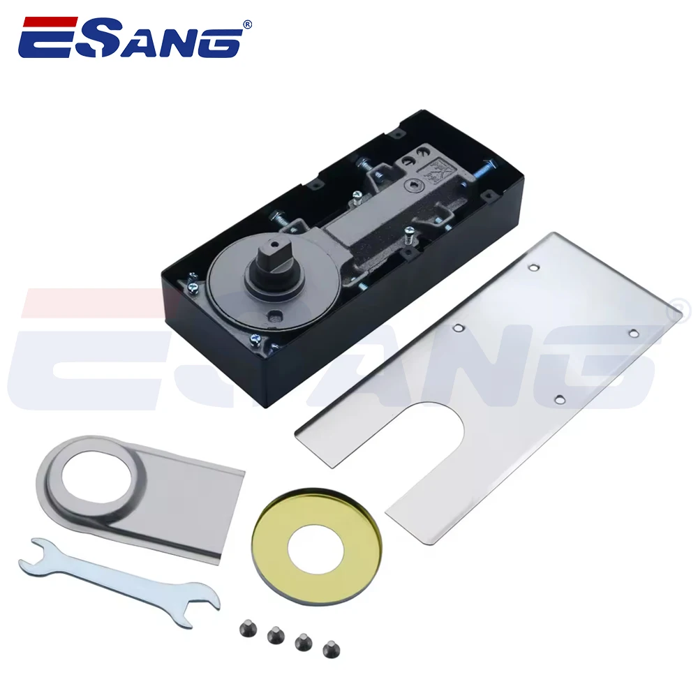 ESANG Floor Spring Manufacturing Heavy Duty Glass Door Hardware Door Closer Floor Spring Hinge