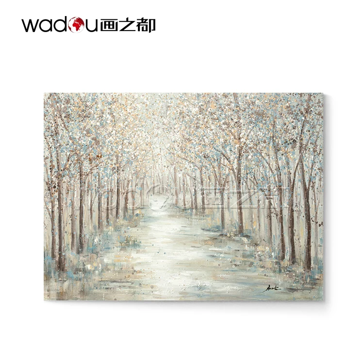 High Quality 100% Handmade Canvas Landscape Oil Painting Wall Art Decor