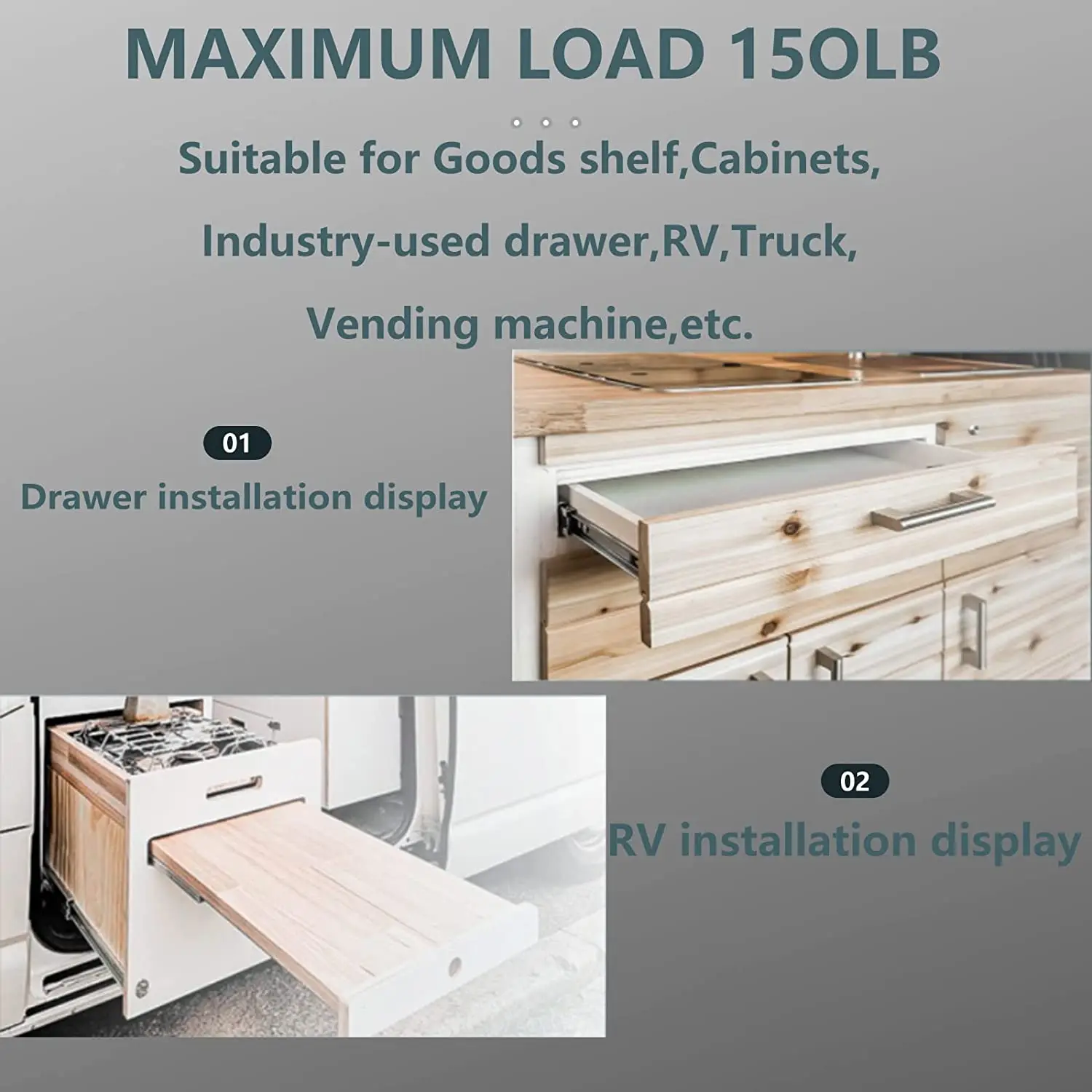 SNEIDA Telescopic Drawer rail Slides guides Manufacturers stainless steel drawer slide 304 push to open softclose drawer slides