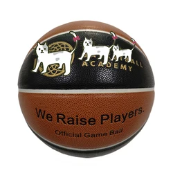 Ultimate Euroleague Basketball Design Leather Basketball for Indoor and Outdoor Play