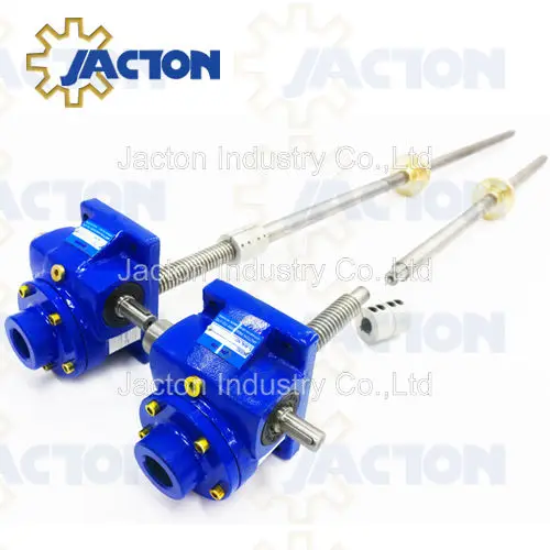 Custom 2 Ton Machine Screw Jack Lift, 2 t Worm Gear Screw Jack Price