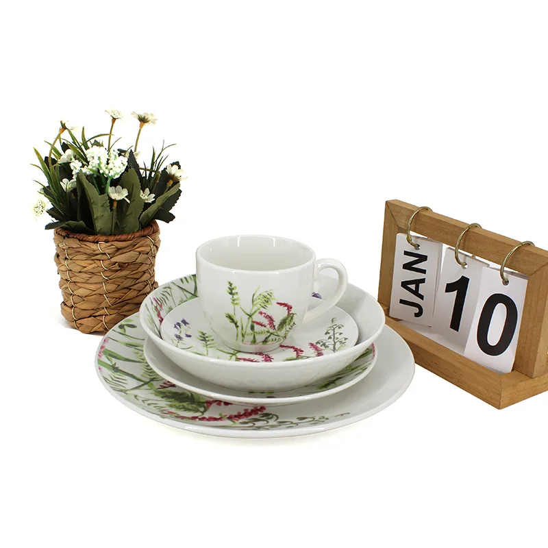 Сертифицированные наборы посуды для 12 человек керамический набор современный