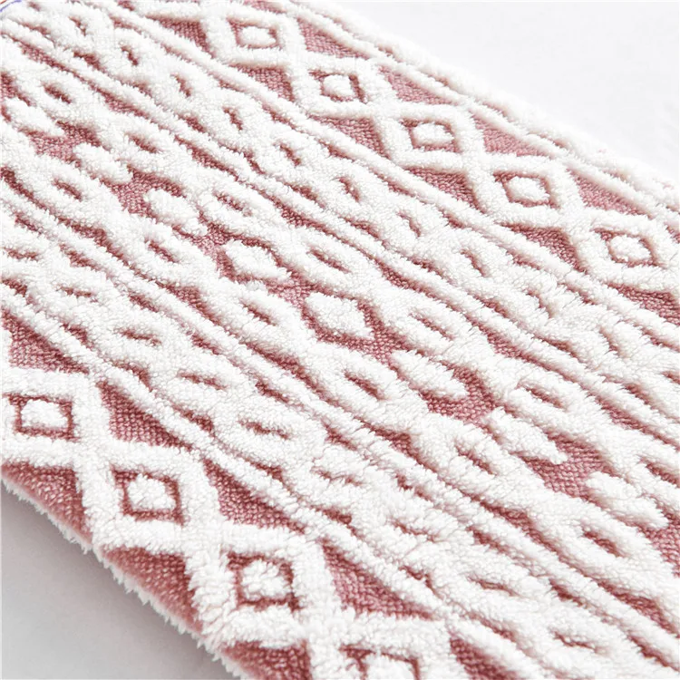 
DONGFANG wholesale cheap upholstery cationic jacuard sherpa fabric with yarn 