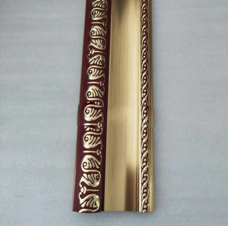 
Hot sell plastic material decorative line crown cornice moulding design 