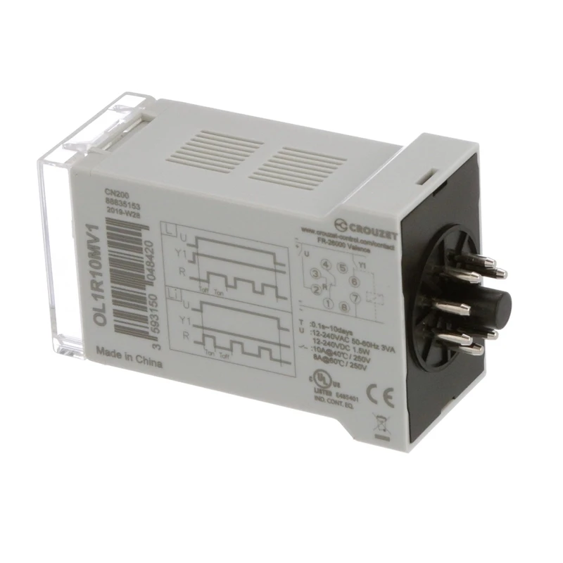 New Original Crouzet Ol1r10mv1 Time Delay Relay Good Price
