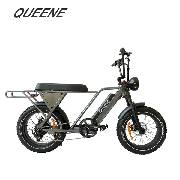 QUEENE/1000w Big Power Fat Tire Electric Bike/snow Ebike/ super electric Beach Cruiser Bicycle