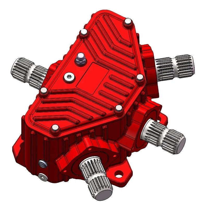 GTM Splitter gearbox Rotary mower Agriculture Farm  Rotary cutter Mower Bevel Agricultura BUGH HOGl Gearbox