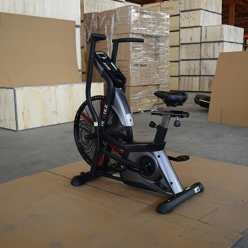 Factory Price Gym Fitness Custom Logo Air Exercise Bike Spin Bicycle Indoor Aerobic Training