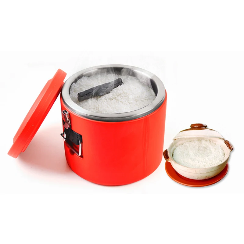 Large Capacity Food Grade Stainless Steel Liner Heat Insulation Container Barrels