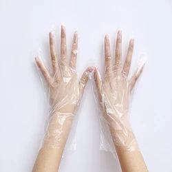 Wholesale 0.6g/pcs plastic glove for eating