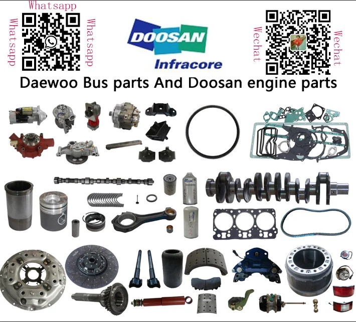 Daewoo часть автобуса De08 De08TI De08tis D1146 65039010058 65 03901-0058 прокладка головки цилиндров для Doosan
