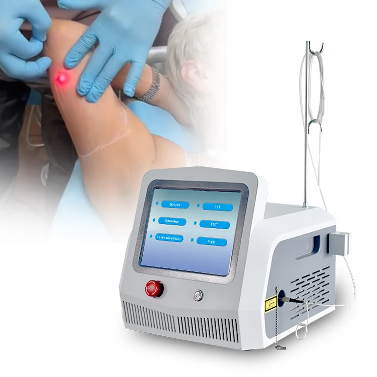 Professional medical 980 laser liposuction laser lipolysis endolaser 1470nm laser fiber face lifting beauty machine