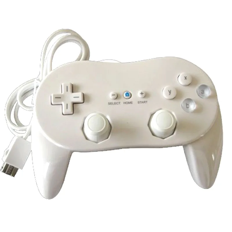 Wired Classic Pro Controller Gamepad Game Joystick For Wii Classic Console Second Generation