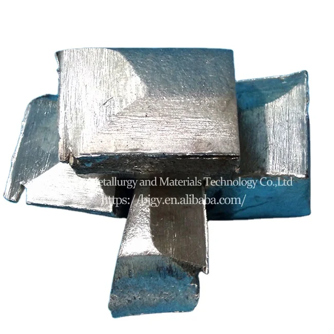 Supply high purity metal ingot 4N ingot laboratory silver melting
