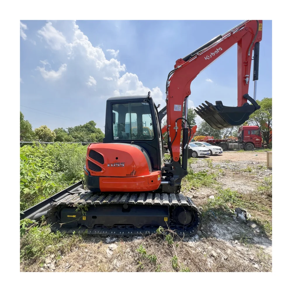 Kubota KX155 состояние с дешевой ценой для продажи оригинальный дизайн используется японский мини-экскаватор
