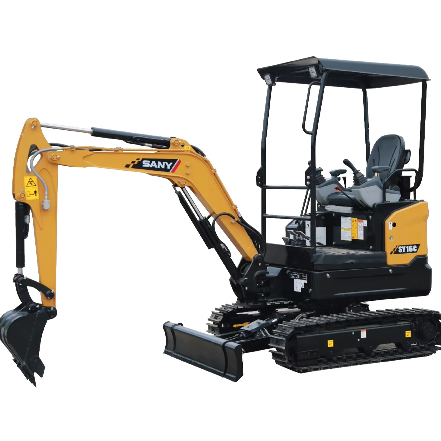 Лидер продаж Новый 1 8 тонный мини-экскаватор SY18C гидравлический цилиндр Yanmar Заводская поставка с гарантией год