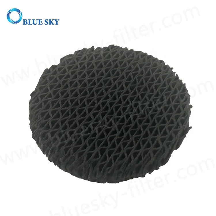 
Round Black Carbon Dust Porous Filter Paper Based Corrugating Medium Corrugated Paper Air Filter Replacement for Air Purifier 