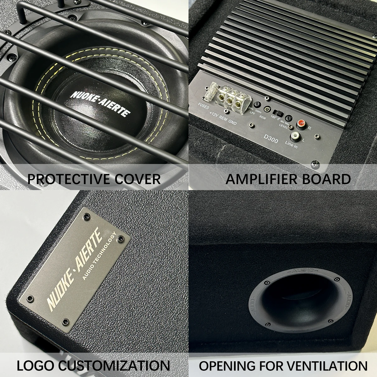 8 Inch New Style Super Bass Car Audio Subwoofer 12v Car Subwoofers With Box And Amp car speaker subwoofer