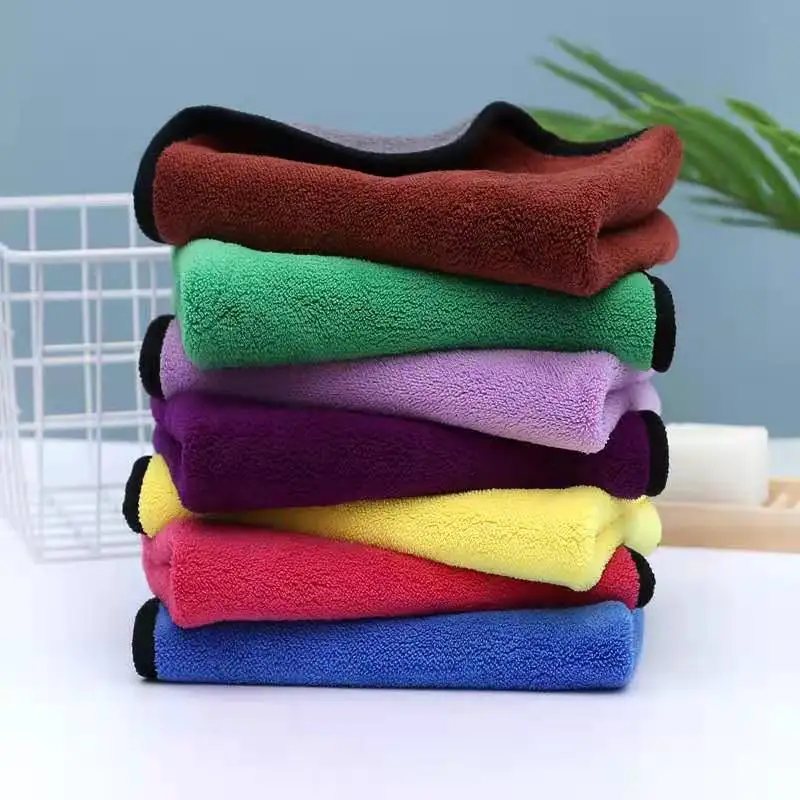 High Quality Car Washing Cloth Thickened Microfiber Towels Absorbent Cleaning Car Towels