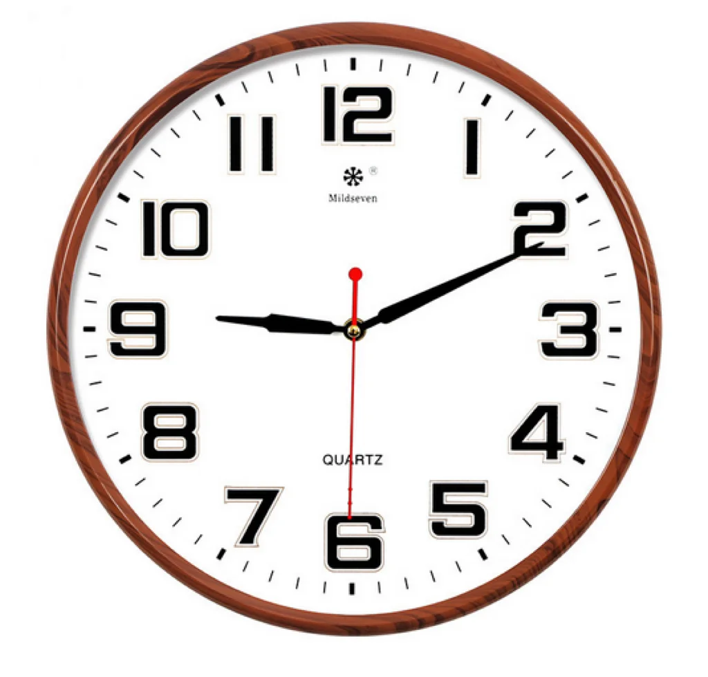 2024 new modern fashion wall clock silent movement