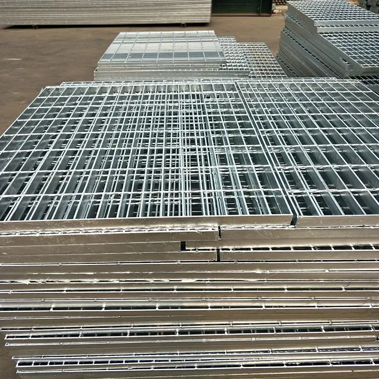 Hot DIP Galvanized Metal Grilles, Floor Bar Grilles, Steel Plate Grilles